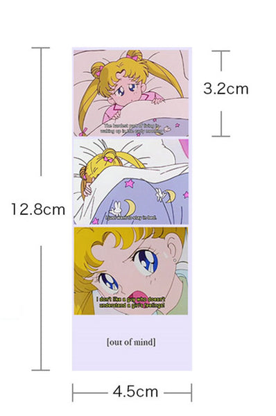 Kawaii Sailormoon Vitage Stickers PN2384