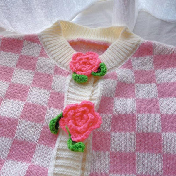 Pretty Flowers Sweater Coat PN5447