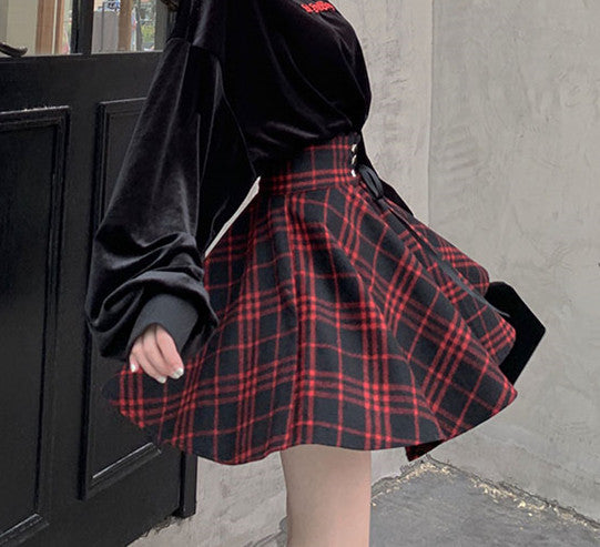 Fashion High Waist Pleated Skirt PN2706 – Pennycrafts
