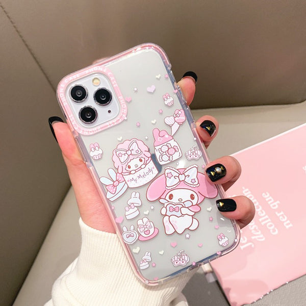 Lovely Cinnamoroll Phone Case for iphone 7/7plus/8/8P/X/XS/XR/XS Max/11/11pro/11pro max PN2283