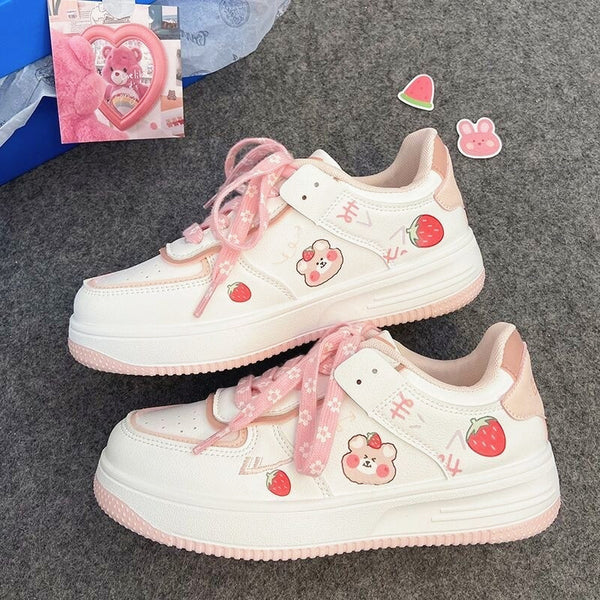 Strawberry Bear Girls Shoes/Sneakers PN4639