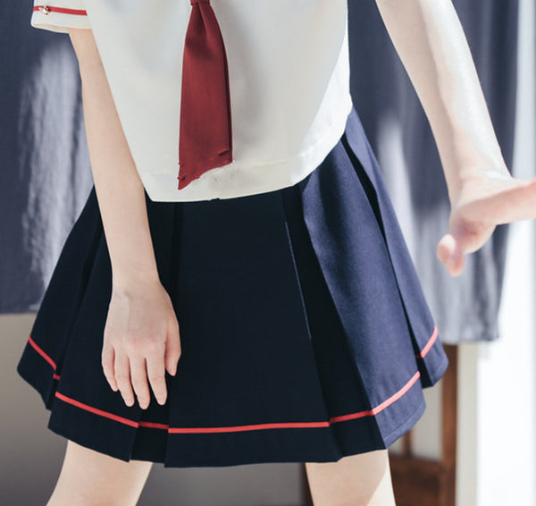 Fashion Uniform Pleated Skirt PN4388