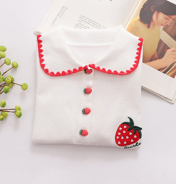 Kawaii Strawberry T-shirt PN5702