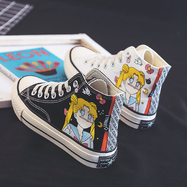 Fashion Sailor Moon Canvas Shoes PN1667