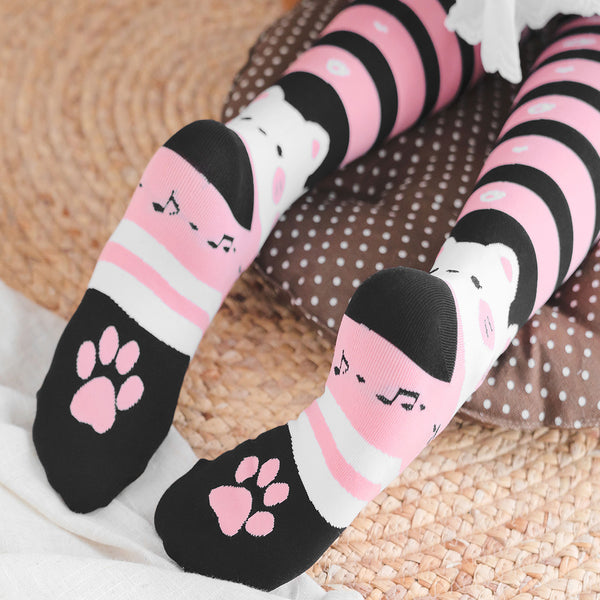 Kawaii Cat Pattern Socks PN4939