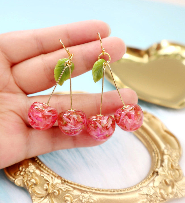 Fashion Cherry Earrings/clips PN4644