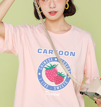 Kawaii Strawberry Tshirt PN2418