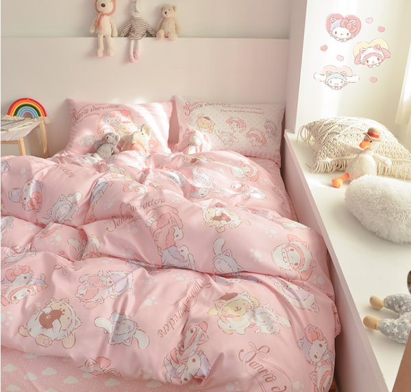 Cute Anime Bedding Set PN3583
