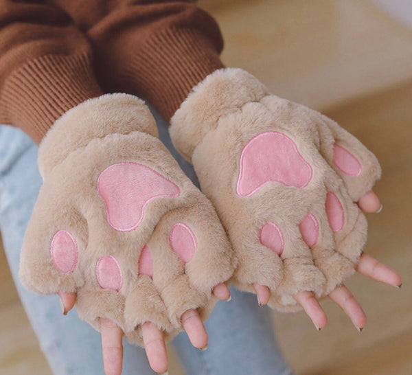 Kawaii Cat Paws Gloves PN4415