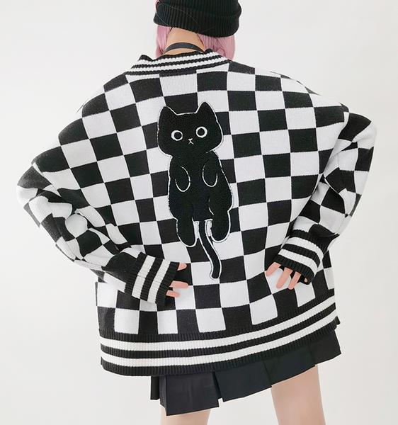 Fashion Cat Sweater Coat PN4653