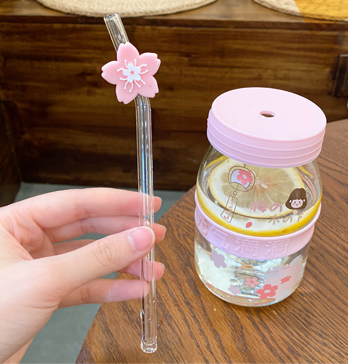 Pretty Sakura Glass Water Cups PN5217