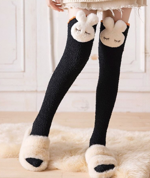 Lovely Rabbit Pattern Socks PN5431