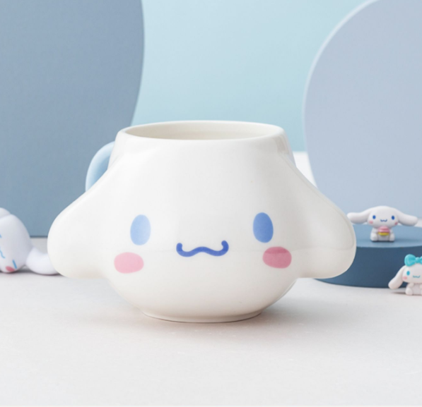 Cartoon Anime Ceramic Cup Bowl And Dish Set PN5528