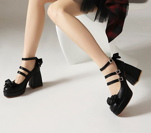 Fashion Bow-Tie Girls Shoes PN5806