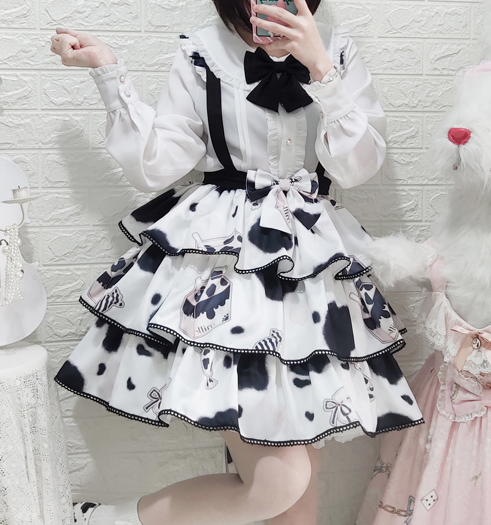 Lolita Milk Girl Strap Dress PN5805