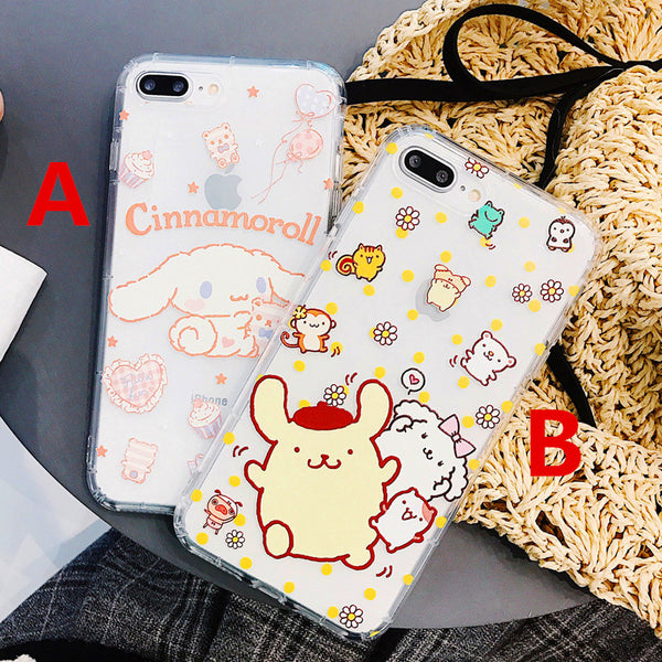 Lovely Cinnamoroll Phone Case for iphone 6/6s/6plus/7/7plus/8/8P/X/XS/XR/XS Max/11/11pro/11pro max PN0855