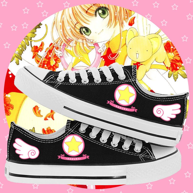 Fashion Sakura Canvas Shoes PN1289