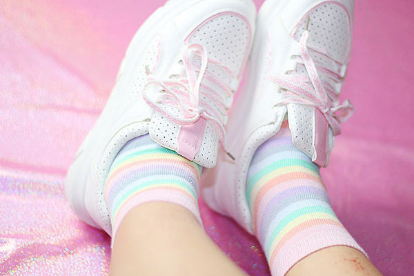 Colorful Rainbow Socks PN0751