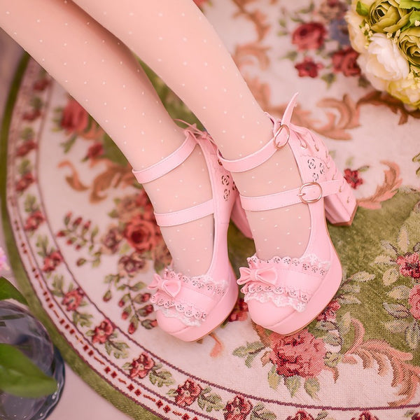 Fashion Lolita High-heeled Shoes PN2831