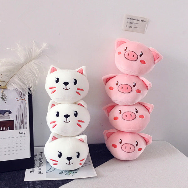 Cute Cat And Pig Dolls PN0520