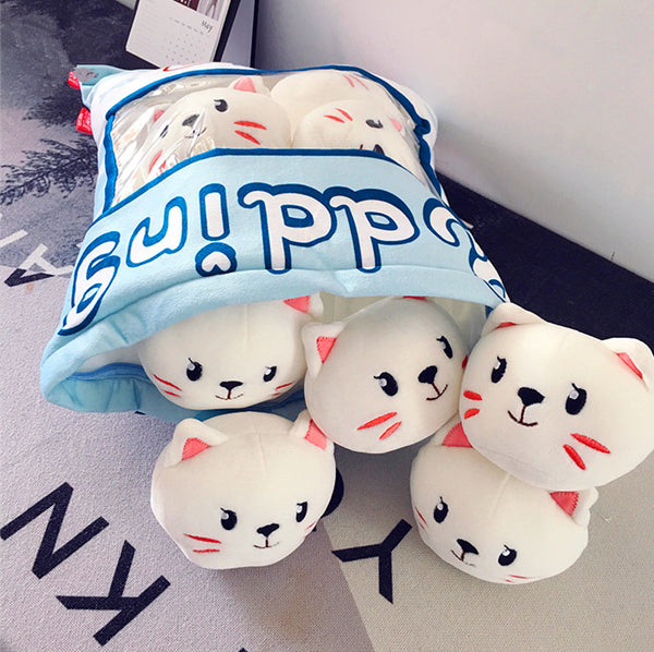 Cute Cat And Pig Dolls PN0520