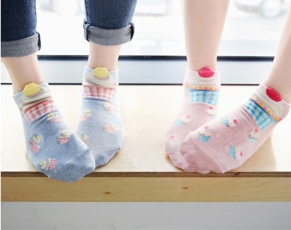 Cute Cupcake Socks PN1504