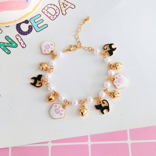Pretty Paw And Cats Bracelet PN0700