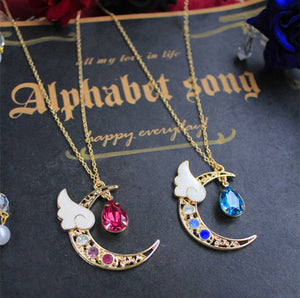 Fashion Moon Necklace PN0410