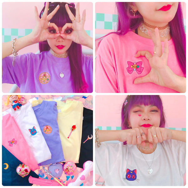 Sailormoon And Luna Tshirt PN0594