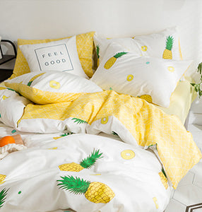 Cute Pineapple Bedding Set PN1558