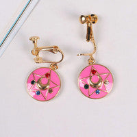 Sailor Moon Turning Earrings/Clips/Necklaces PN0399
