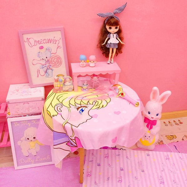 Kawaii Sailor Moon Decorative Wall Table Mat PN0473