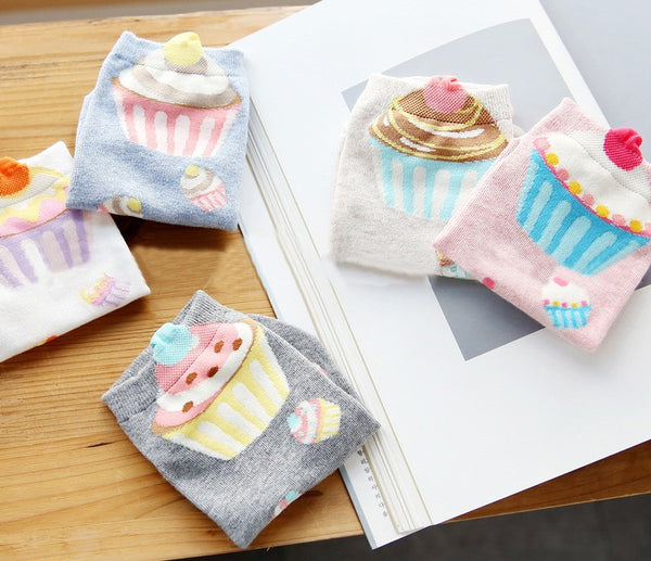 Cute Cupcake Socks PN1504
