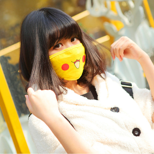 Pikachu Face Mask PN0755