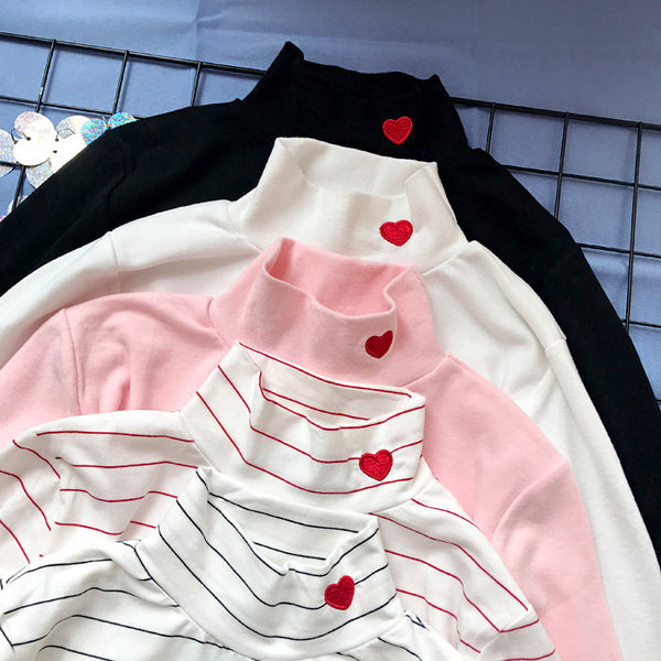 Fashion Heart Bottoming Shirt PN1999