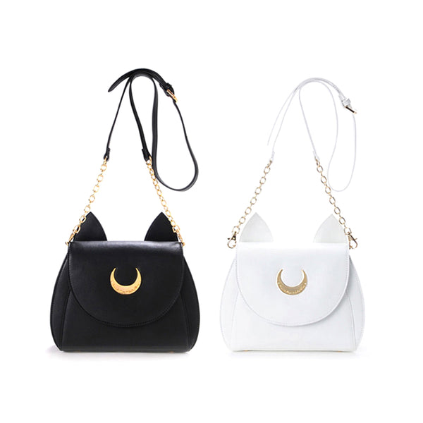 Sailor Moon Shoulder Bag White/ Black PN0280