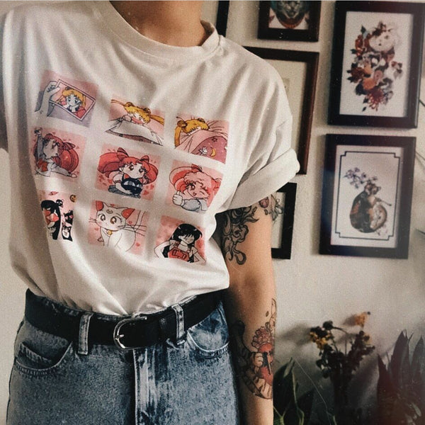 Kawaii Sailor Moon T-shirt and fleece PN0270