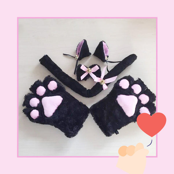 Cos Cat Paws Gloves Five Pieces PN3615
