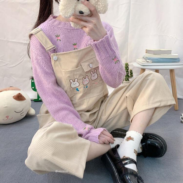 Cute Rabbit Overalls/Trousers PN3714