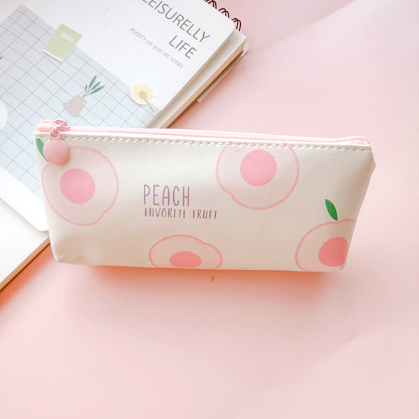 Kawaii Peach Pencil Bag PN4214