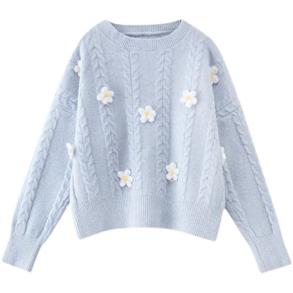 Kawaii Flowers Sweater PN4606