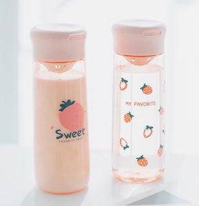 Kawaii Strawberry Plastic Cups PN3720
