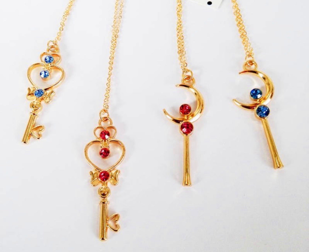 Sailormoon And Heart Necklace PN0425