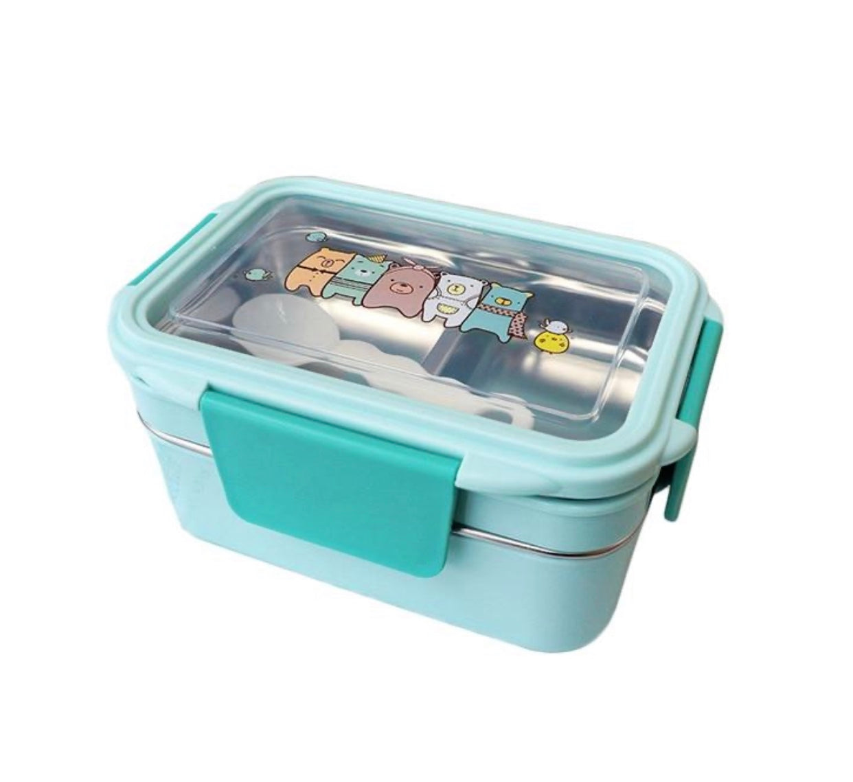 Anime Schulbus Lunchbox Aus Polyester – Isolierte Brotdose Für Schule, Arbeit & Cosplay