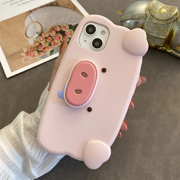 Kawaii Pig Phone Case for iphone 11/12/12pro/12pro max/13/13pro/13pro max/14/14pro/14pro max PN5830