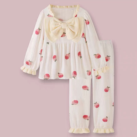 Sweet Peach Pajamas Home Suit PN4553