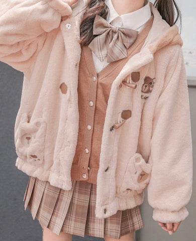 Kawaii Bear Coat PN4350