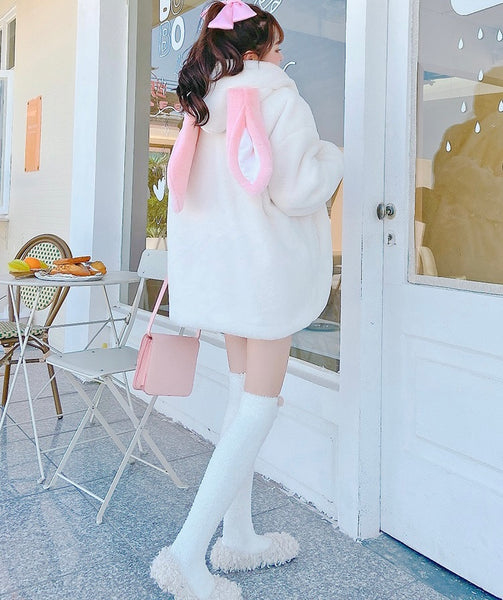 Cute Bunny Sweater Coat PN4719