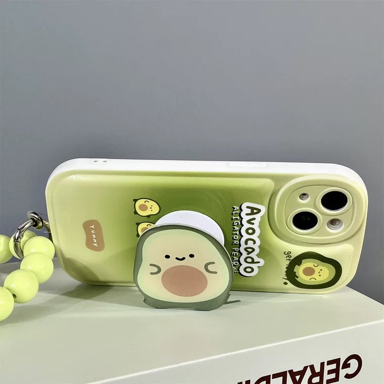 Cute Avocado Phone Case for iPhone 6/6plus/7/8/7plus/8plus/X/XS/XR/XS   Pennycrafts