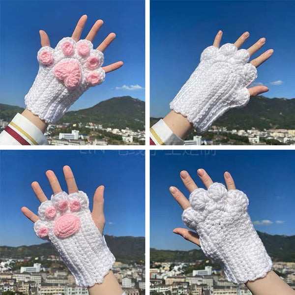 Cute Cat Paws Gloves PN5573